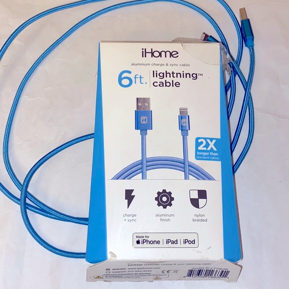 ONLY ONE! Lightning Cable (6 Feet) - Picture 2 of 8